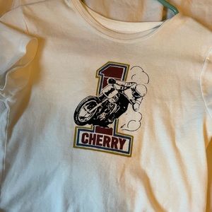 Cherry LA baby tee